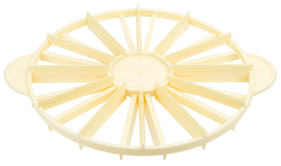 Tortenteiler Ø 26,5 cm - Segmente 12 / 18 - aus Polypropylen
