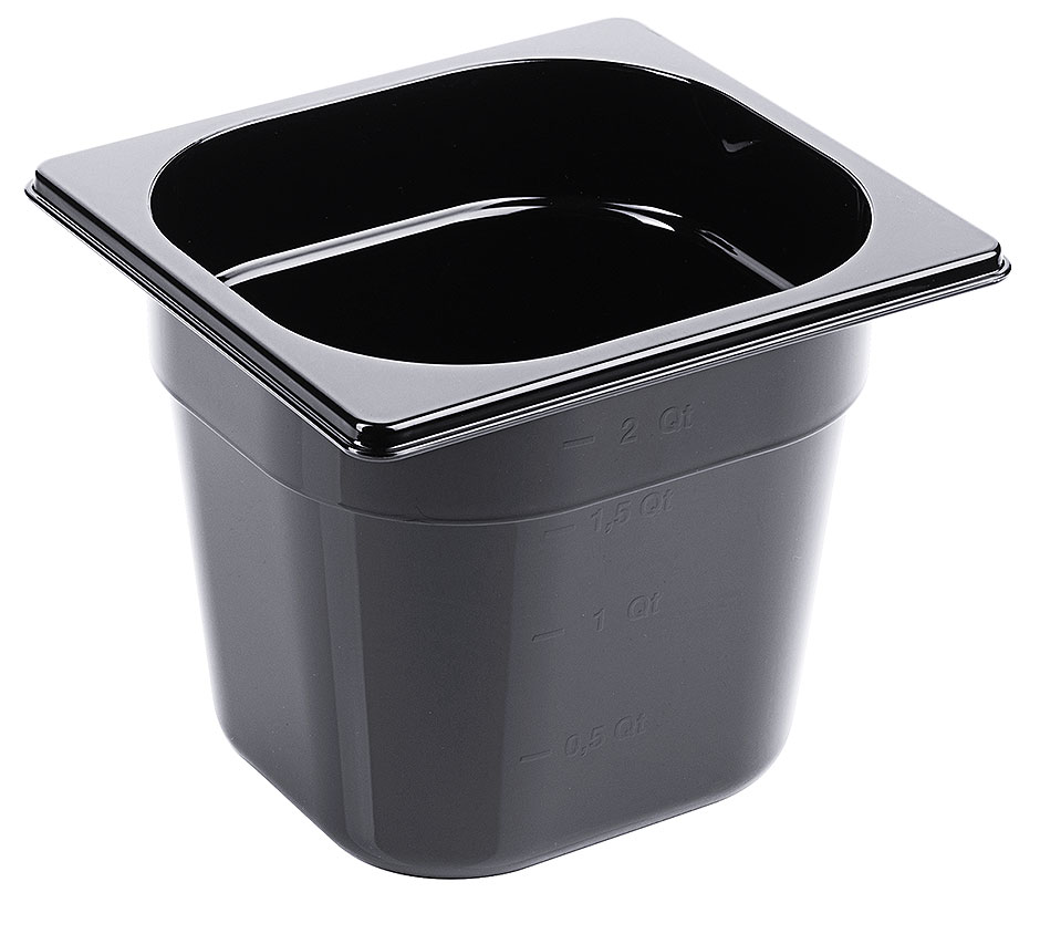 GN-Behälter 1/6, 150 mm tief, aus Polycarbonat GN-Behälter 1/6, 150 mm tief, aus Polycarbonat