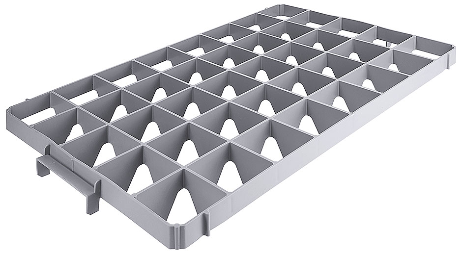 Einsatz für 40 Gläser, oben Einsatz für 40 Gläser, oben