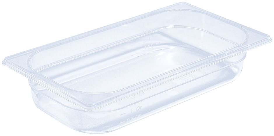 GN Behälter 1/3 - Polypropylen - 65 mm tief - Volumen 2,0 Liter