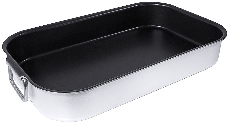 Bratpfanne Antihaft - Maße 64,0 x 37,5 cm mit 20 Liter Volumen Bratpfanne Antihaft - Maße 64,0 x 37,5 cm mit 20 Liter Volumen