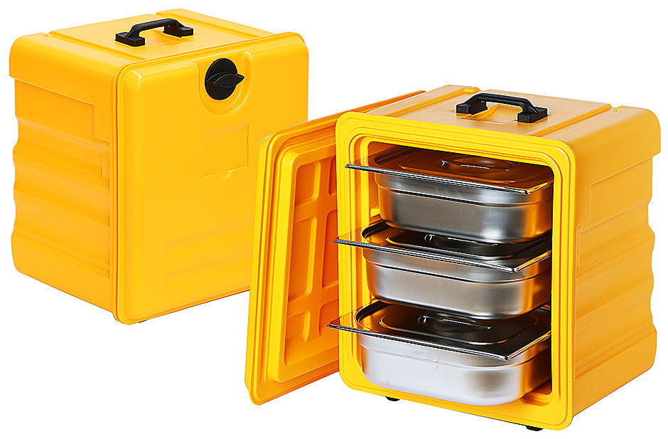 Thermobox GN 1/2 - Maße 42,5 x 34,0 cm, Höhe 49,5 cm Thermobox GN 1/2 - Maße 42,5 x 34,0 cm, Höhe 49,5 cm