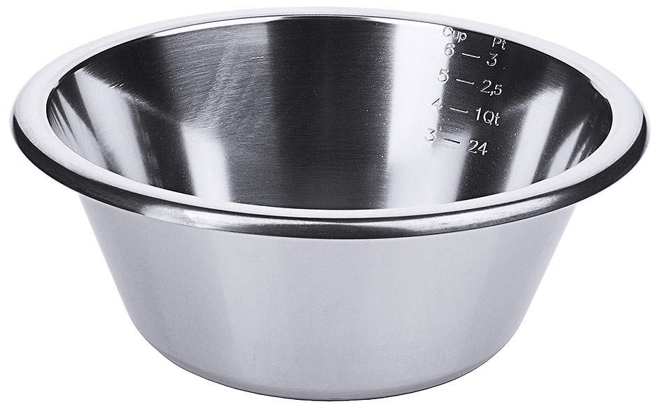 Küchenschüssel graduiert Ø innen 19 cm, Inhalt 1,5 Liter Küchenschüssel graduiert Ø innen 19 cm, Inhalt 1,5 Liter