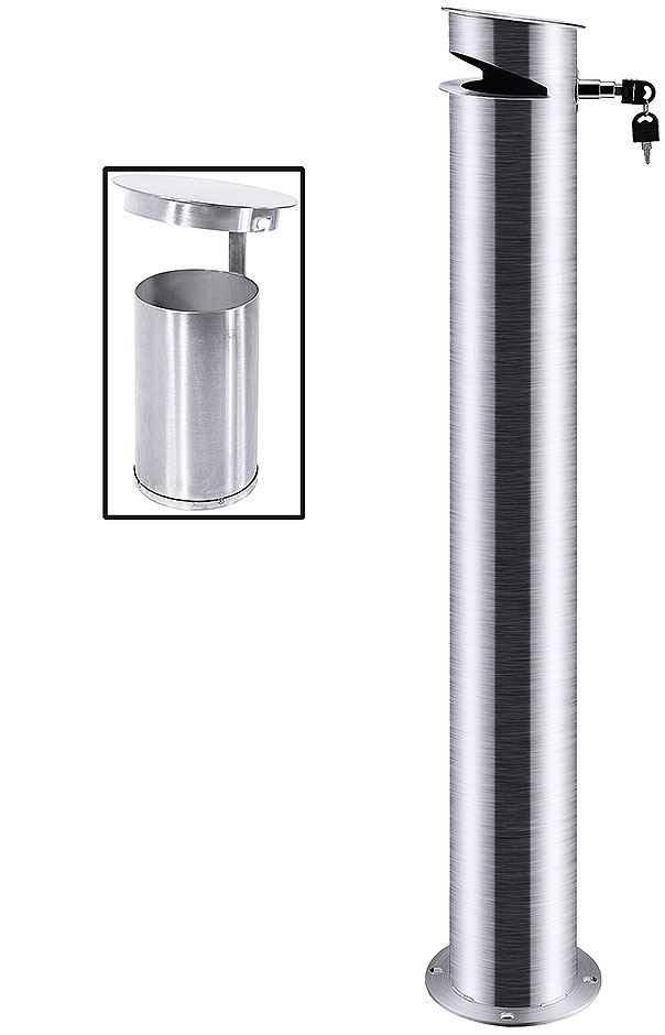 Standascher Ø Säule 11,5 cm Ø Boden 16,0 cm - Höhe 100,0 cm