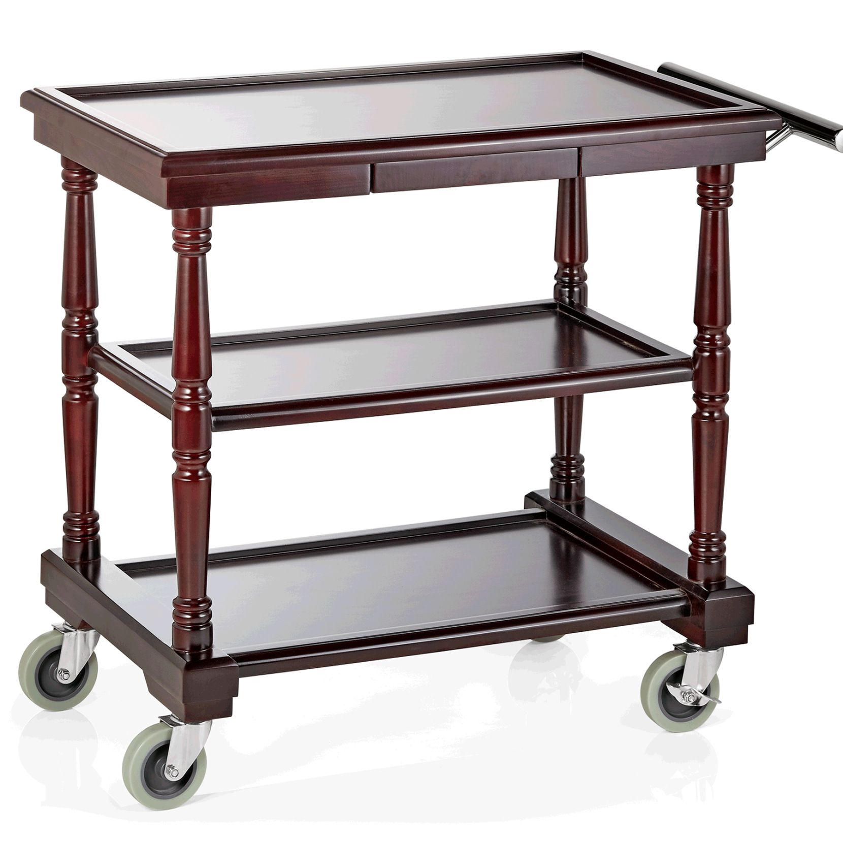 Servierwagen, 90 x 50 x 82, Birkenholz Servierwagen, 90 x 50 x 82, Birkenholz