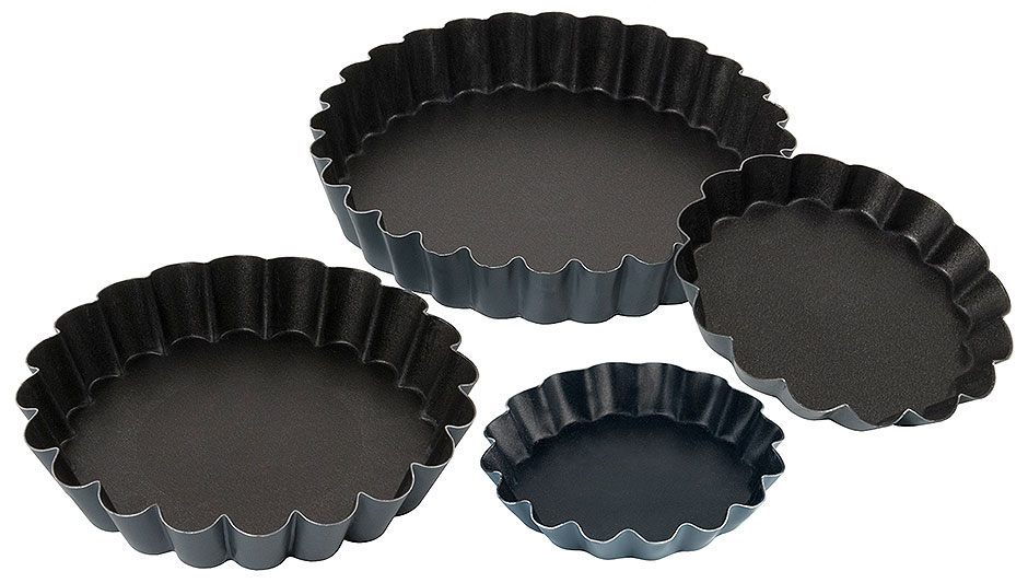 Antihaft Tartelettförmchen Ø 10,0 cm - Höhe 1,8 cm