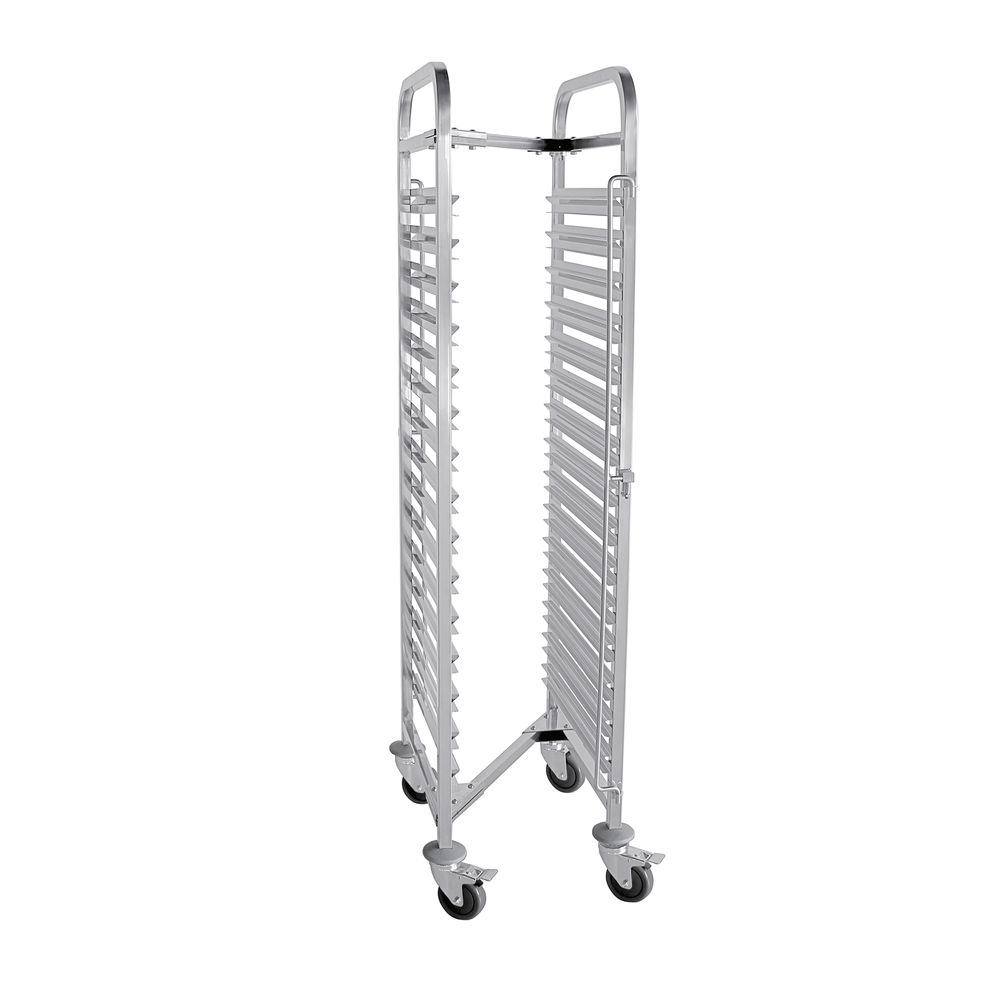 Regalwagen aus CNS für 15 Behälter/Tabletts GN 1/1 - Z-Form Regalwagen aus CNS für 15 Behälter/Tabletts GN 1/1 - Z-Form