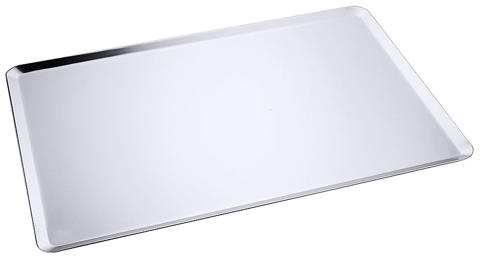 Backblech - Edelstahl - Maße 60 x 40 cm - Höhe 0,7 cm Backblech - Edelstahl - Maße 60 x 40 cm - Höhe 0,7 cm
