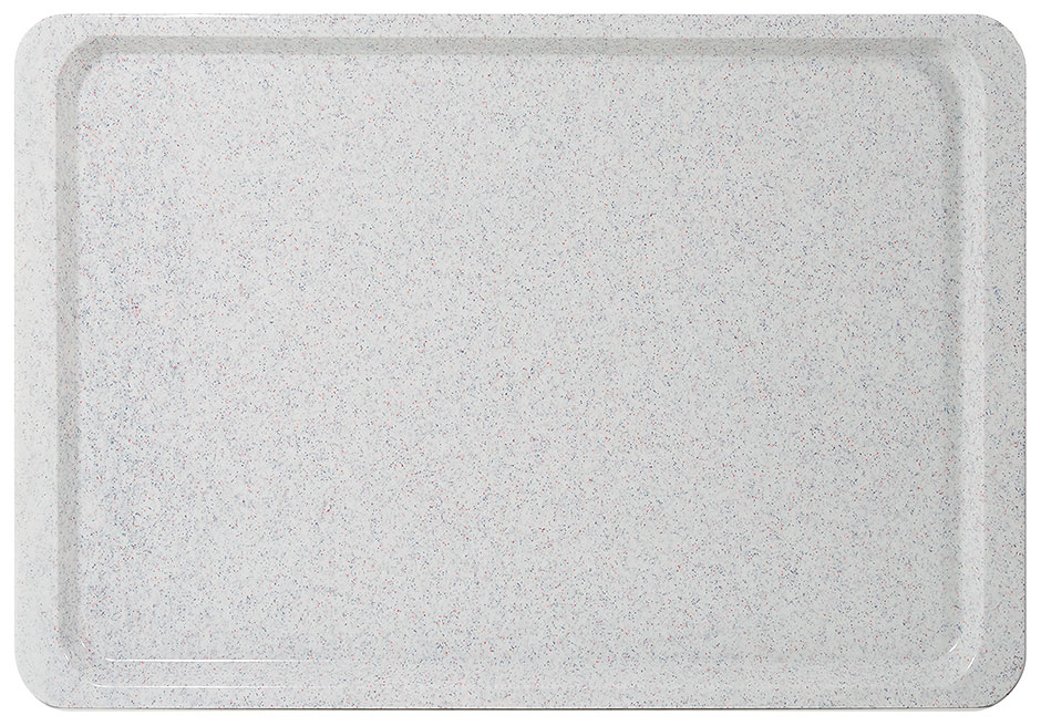 Tablett GN 1/1 - 53,0 x 32,5cm aus Polyesterharz in granitgrau Tablett GN 1/1 - 53,0 x 32,5cm aus Polyesterharz in granitgrau