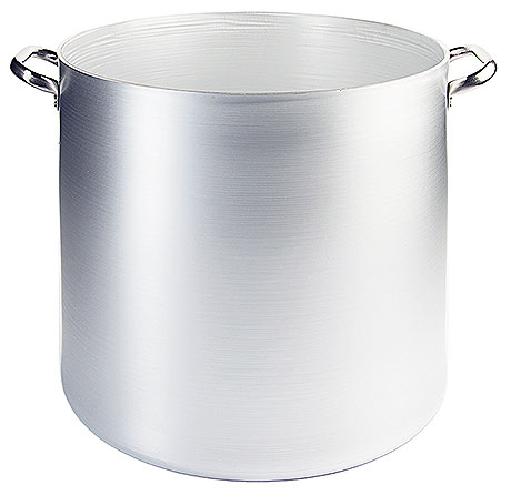 Bouillonkessel Aluminium - Ø 45,0 cm - Höhe 45,0 cm - Volumen 65,0 Liter Bouillonkessel Aluminium - Ø 45,0 cm - Höhe 45,0 cm - Volumen 65,0 Liter