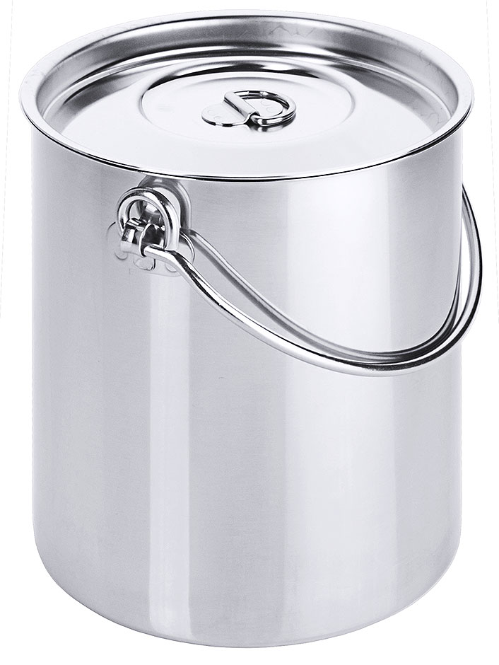 Eimer zylindrisch Ø 15,5 cm mit 3 Ltr, Volumen, ohne Bodenreif Eimer zylindrisch Ø 15,5 cm mit 3 Ltr, Volumen, ohne Bodenreif