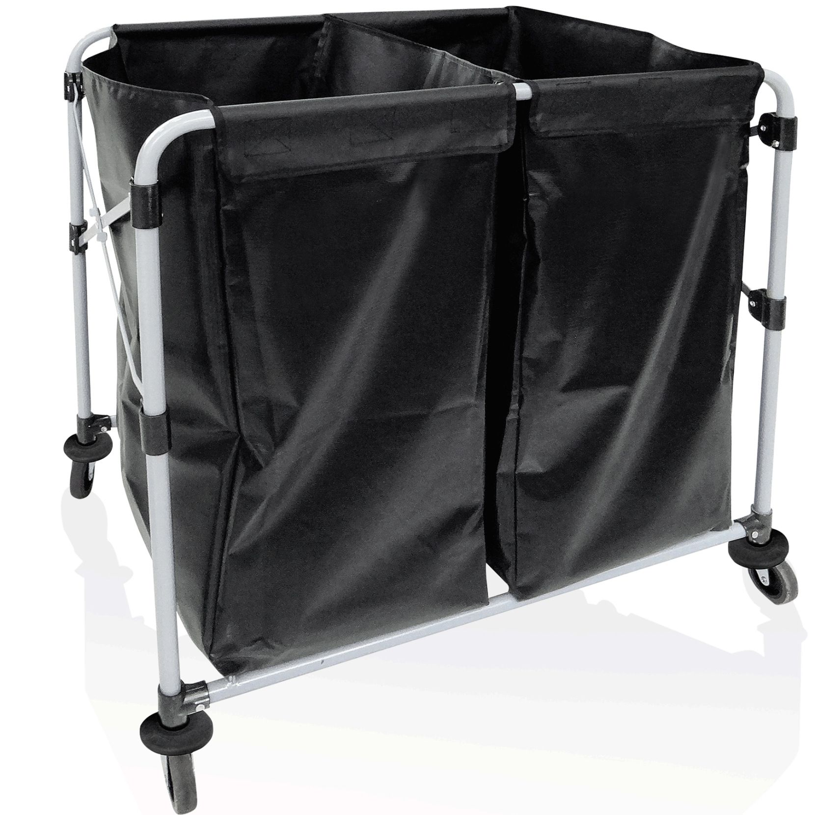 Wäschewagen, Nutzinhalt 150,0 Liter, 2 Wäschesäcke Wäschewagen, Nutzinhalt 150,0 Liter, 2 Wäschesäcke