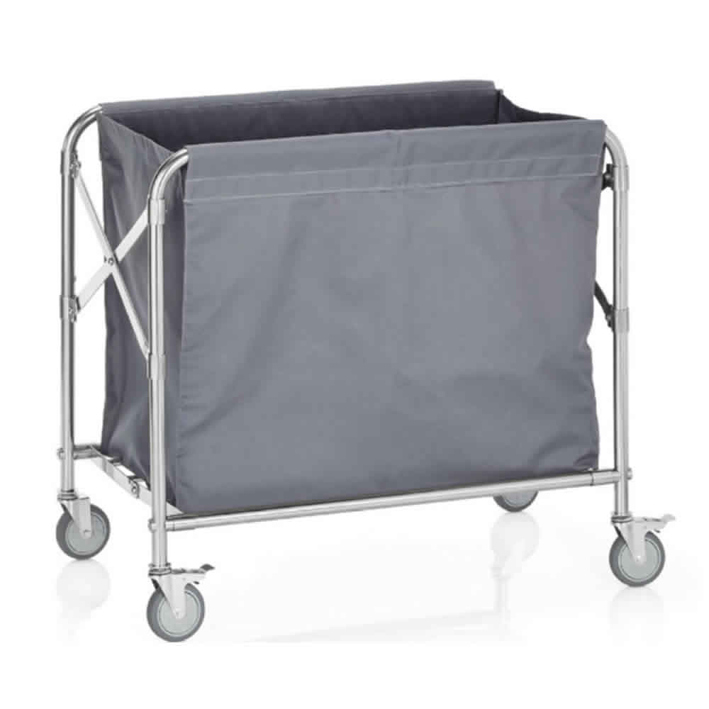 Wäschesammelwagen, Nutzinhalt 200,0 Liter, klappbar Wäschesammelwagen, Nutzinhalt 200,0 Liter, klappbar
