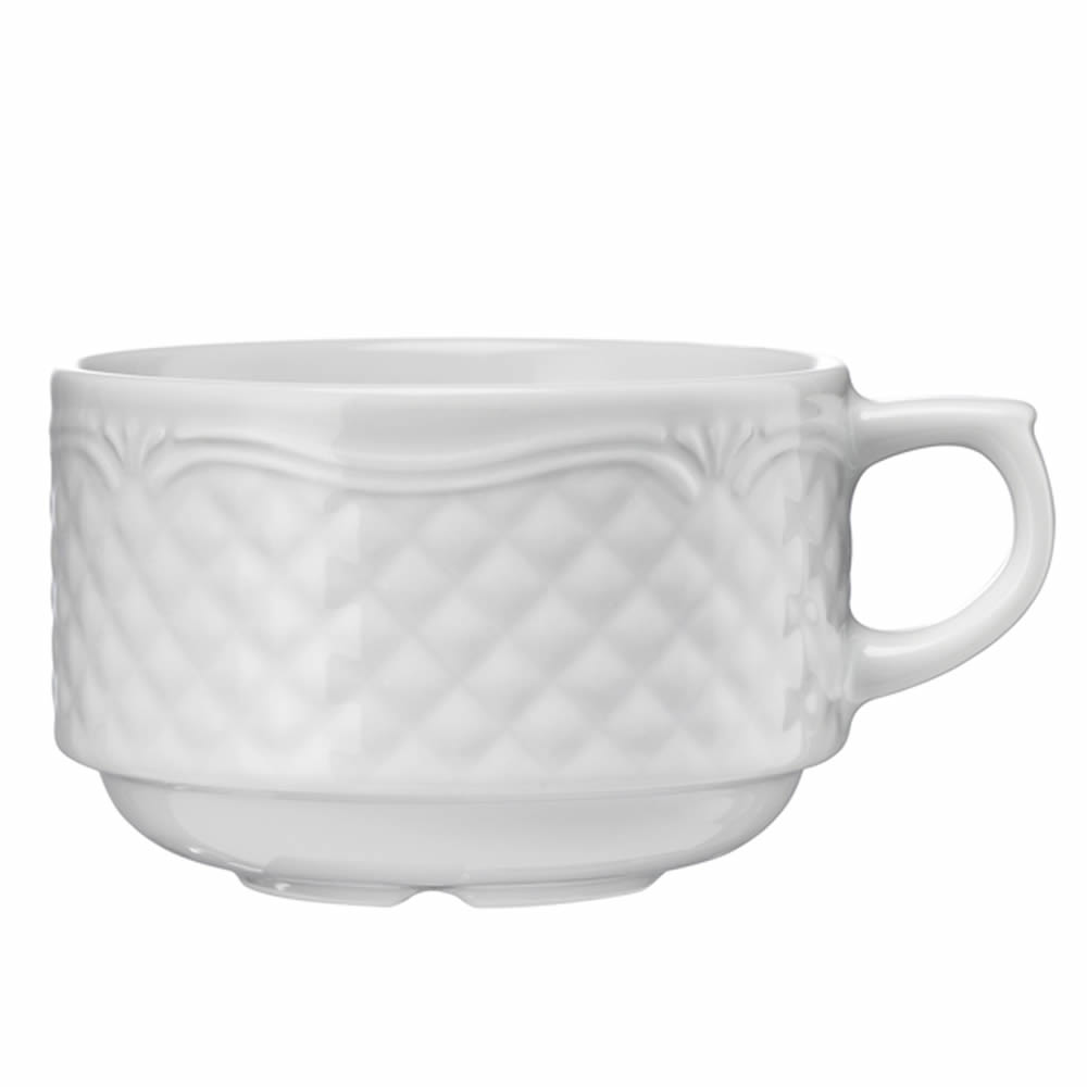 Kaffeetasse 0,25 Liter aus der Porzellanserie Aphrodite Kaffeetasse 0,25 Liter aus der Porzellanserie Aphrodite