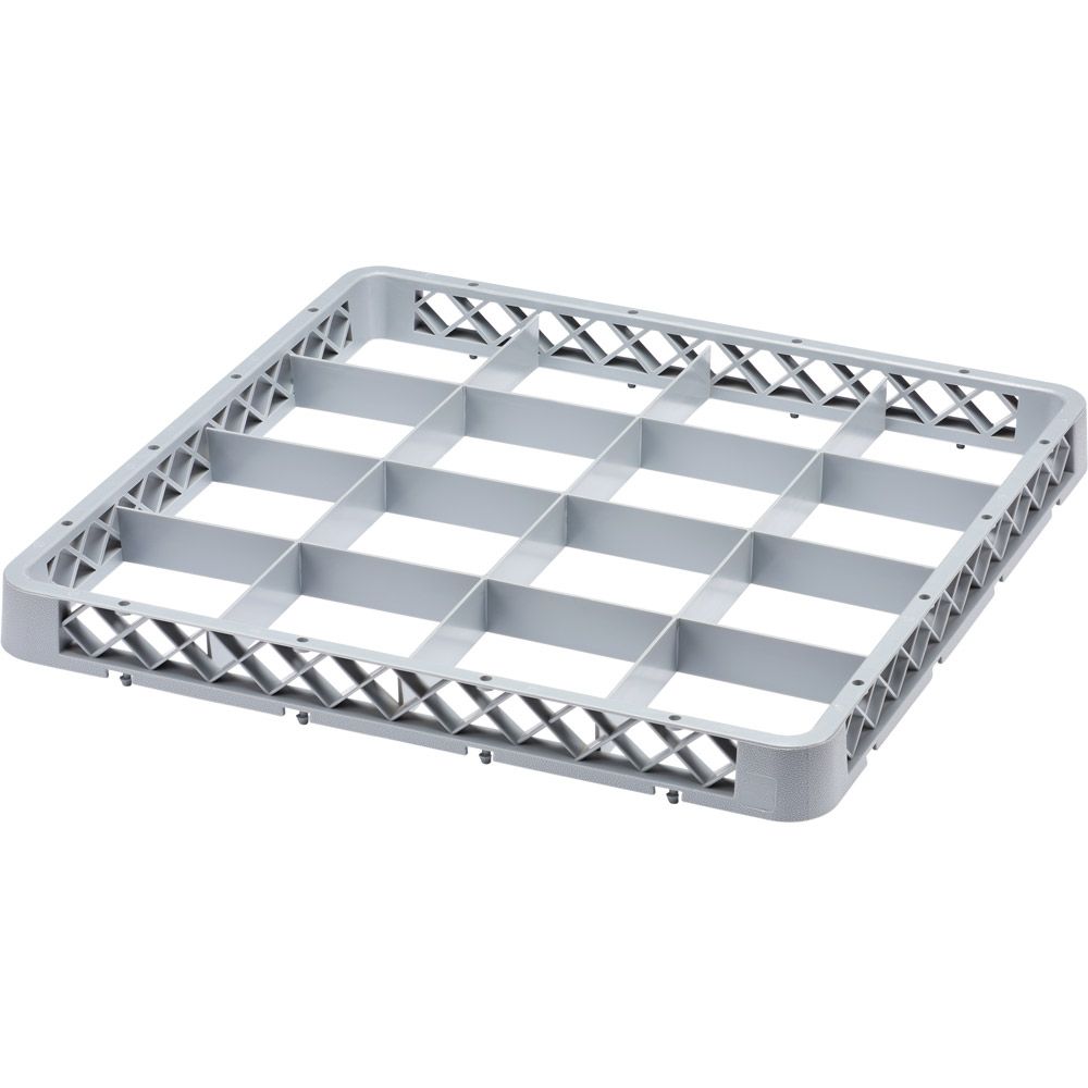 Aufsatzrand für Spülkorb 500x500 mm, 16 Fächer Aufsatzrand für Spülkorb 500x500 mm, 16 Fächer