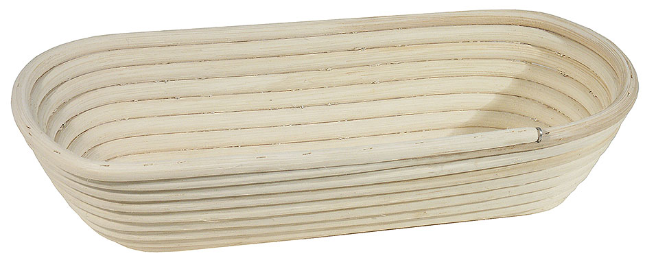 Gärschale - 28,0 x 12,0 x 5,5 cm - für 0,5 kg ovales Brot