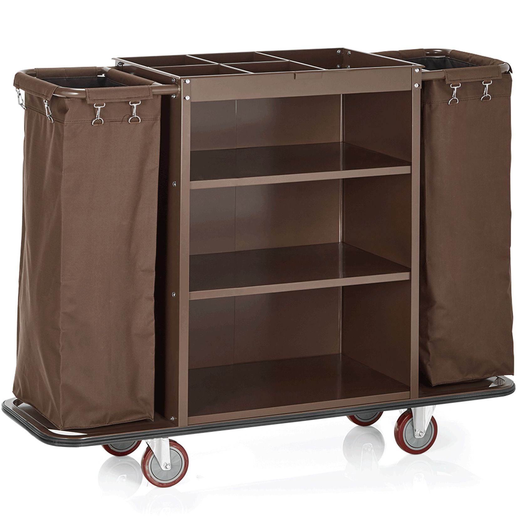 Zimmerservicewagen, 142x45x112cm aus Stahl pulverbeschichtet Zimmerservicewagen, 142x45x112cm aus Stahl pulverbeschichtet