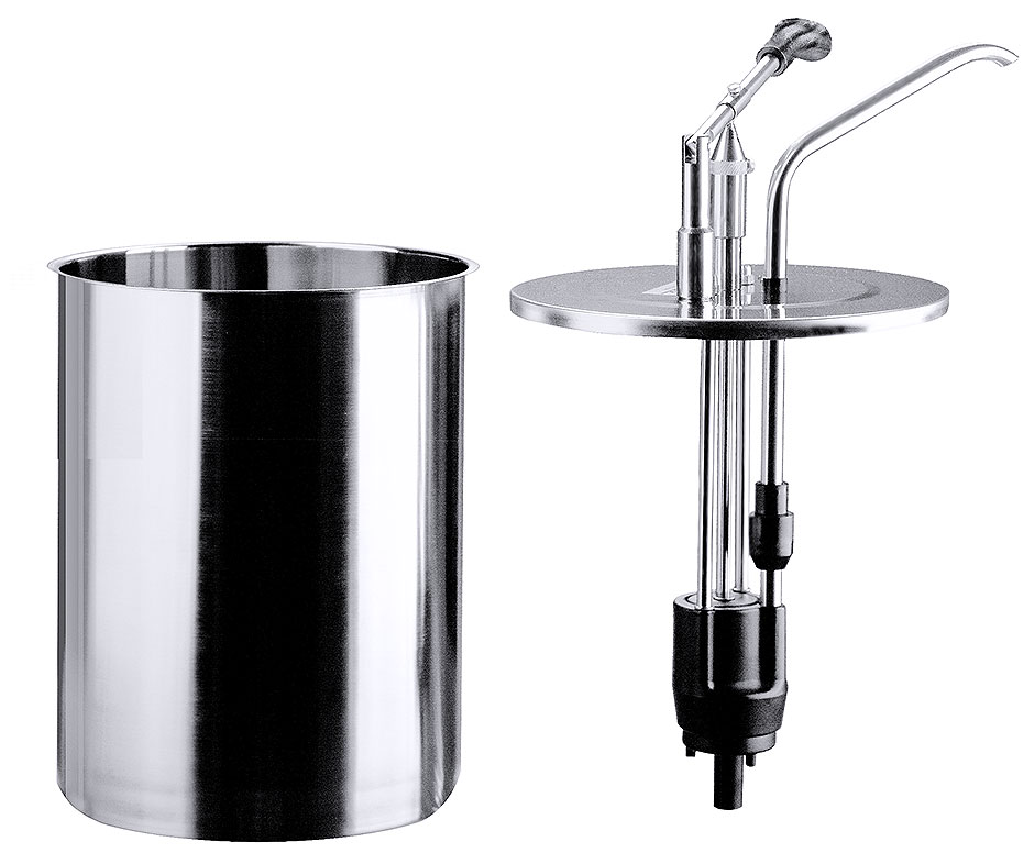 Runder Dispenser-Dosierspender Inhalt 4,0 Liter Runder Dispenser-Dosierspender Inhalt 4,0 Liter