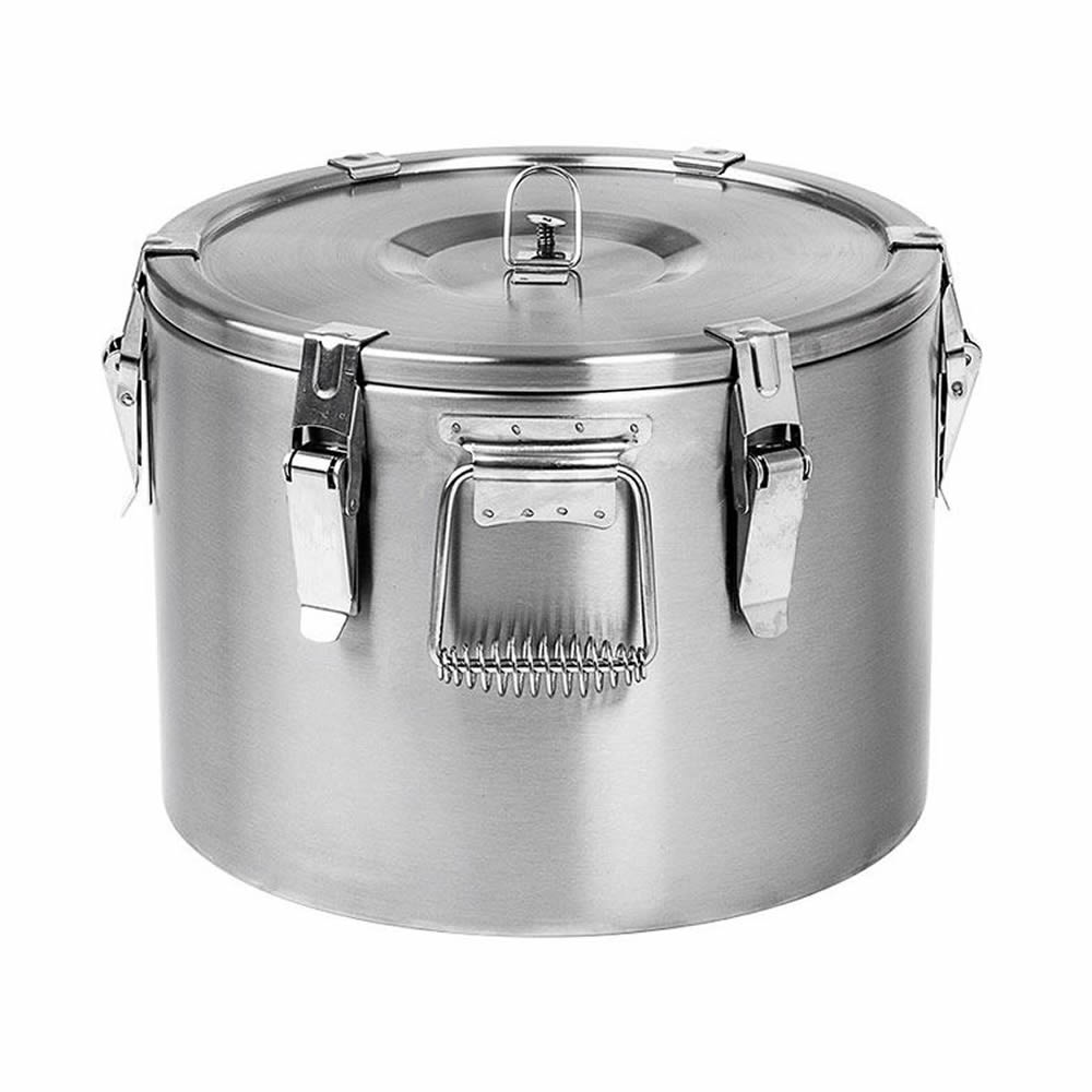 Thermobehälter aus 18/10 Edelstahl, Basic Line, 15 Liter Thermobehälter aus 18/10 Edelstahl, Basic Line, 15 Liter