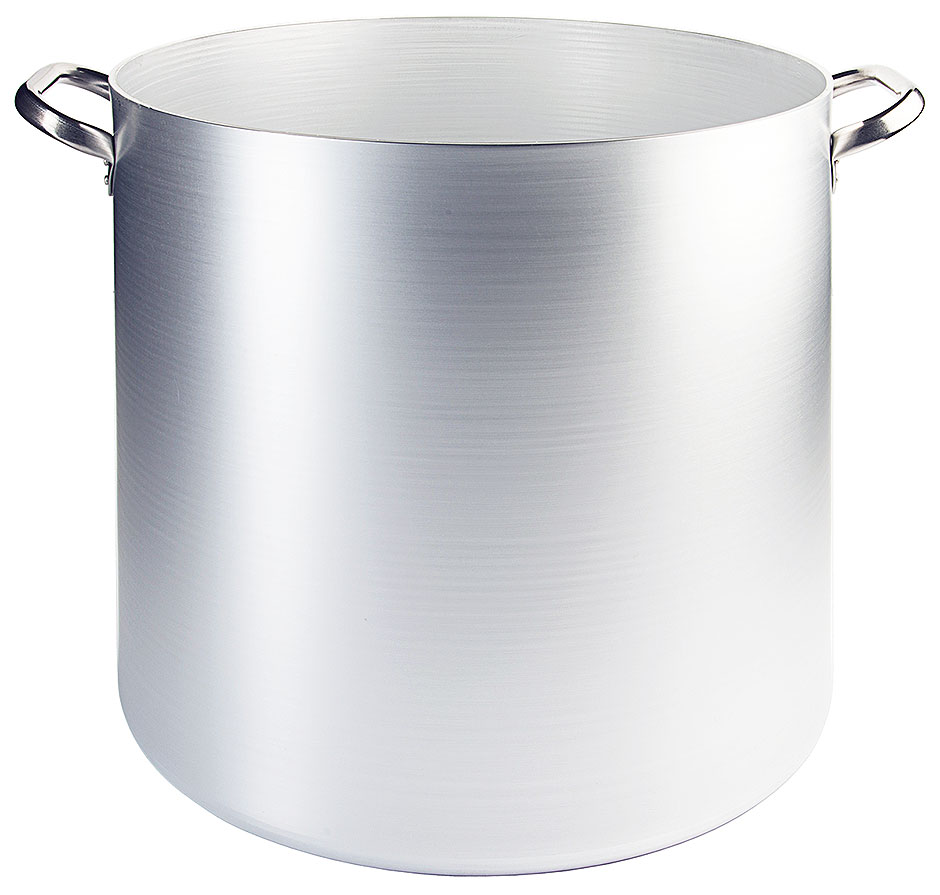Bouillonkessel Aluminium - Ø 50,0 cm - Höhe 45,0 cm - Volumen 85,0 Liter Bouillonkessel Aluminium - Ø 50,0 cm - Höhe 45,0 cm - Volumen 85,0 Liter