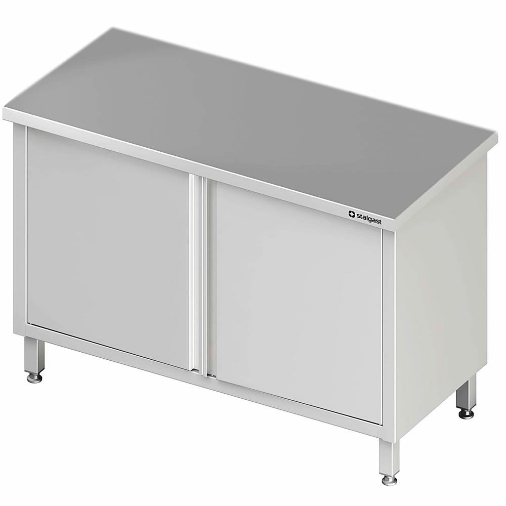Durchreicheschrank mit 2x2 Flügeltüren, 80x60x85cm