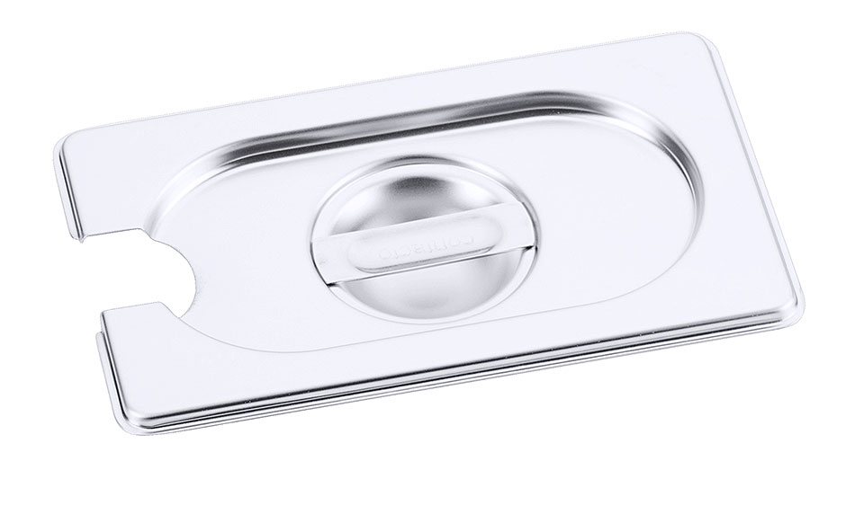 Deckel GN 1/9 für 7011-7023 - mit Löffelausschnitt Deckel GN 1/9 für 7011-7023 - mit Löffelausschnitt