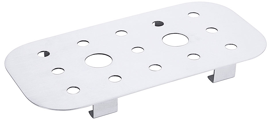 GN 1/4 Einlegeboden gelocht in Edelstahl GN 1/4 Einlegeboden gelocht in Edelstahl