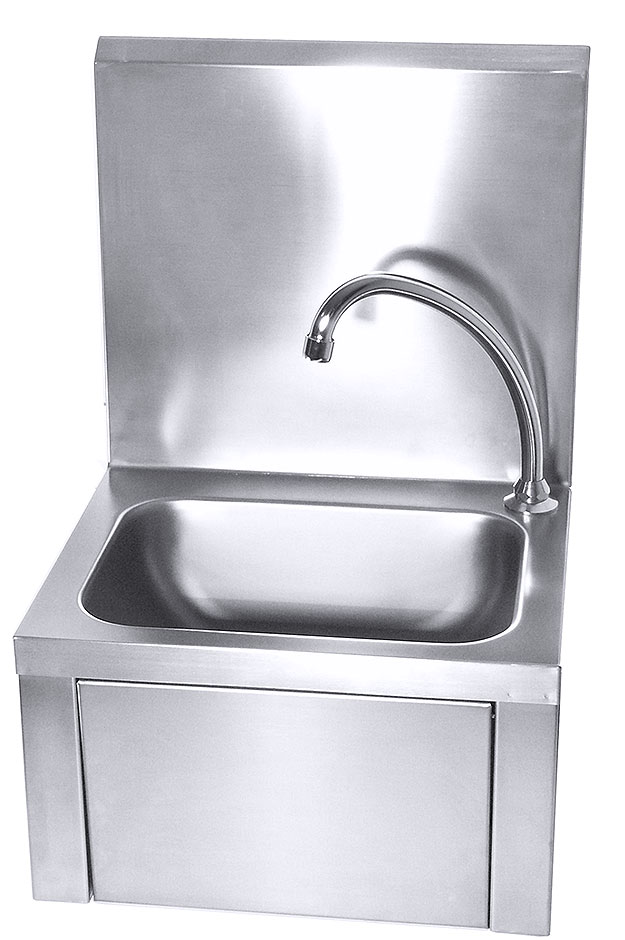 Handwaschbecken kniebetrieben - Maße 40x33cm, Tiefe 23cm Handwaschbecken kniebetrieben - Maße 40x33cm, Tiefe 23cm