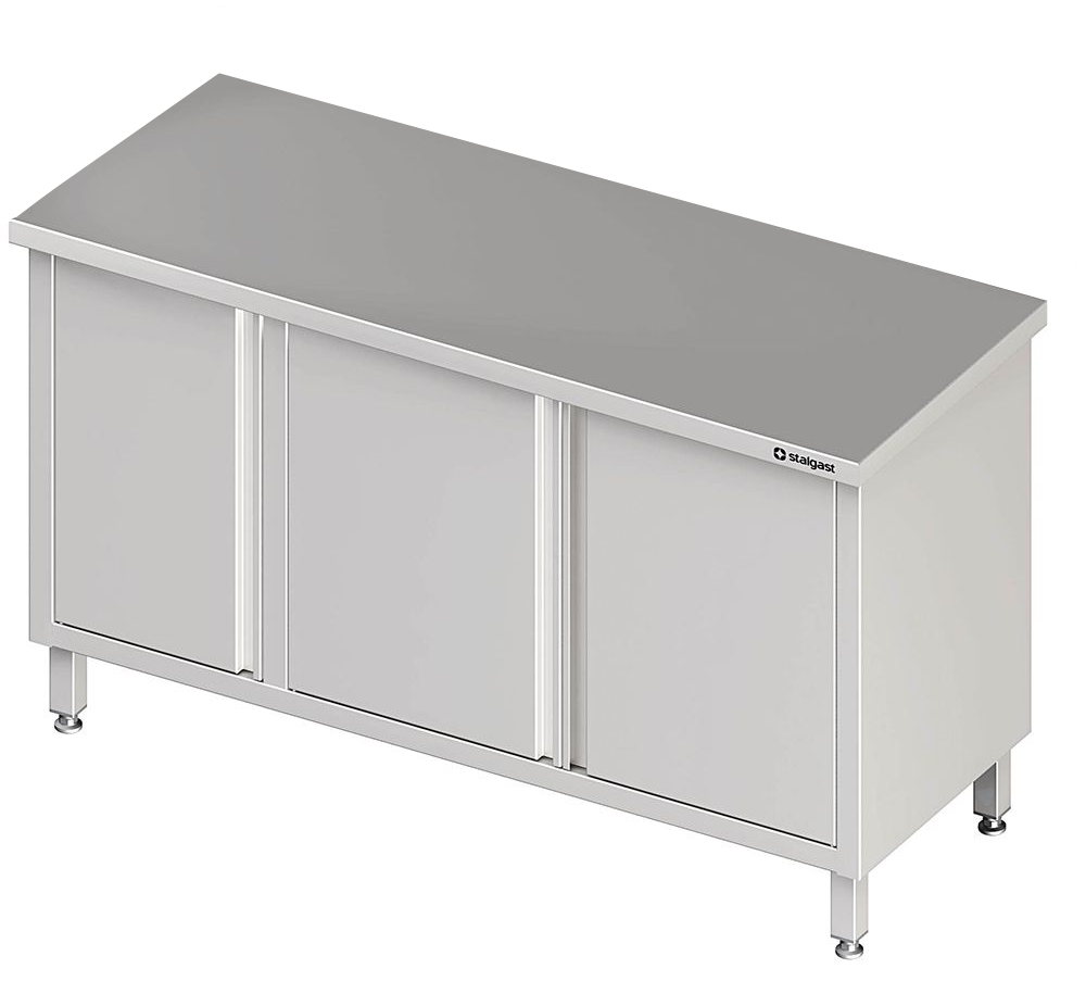 Arbeitsschrank mit Flügeltüren 170x60x85cm, ohne Aufkantung Arbeitsschrank mit Flügeltüren 170x60x85cm, ohne Aufkantung