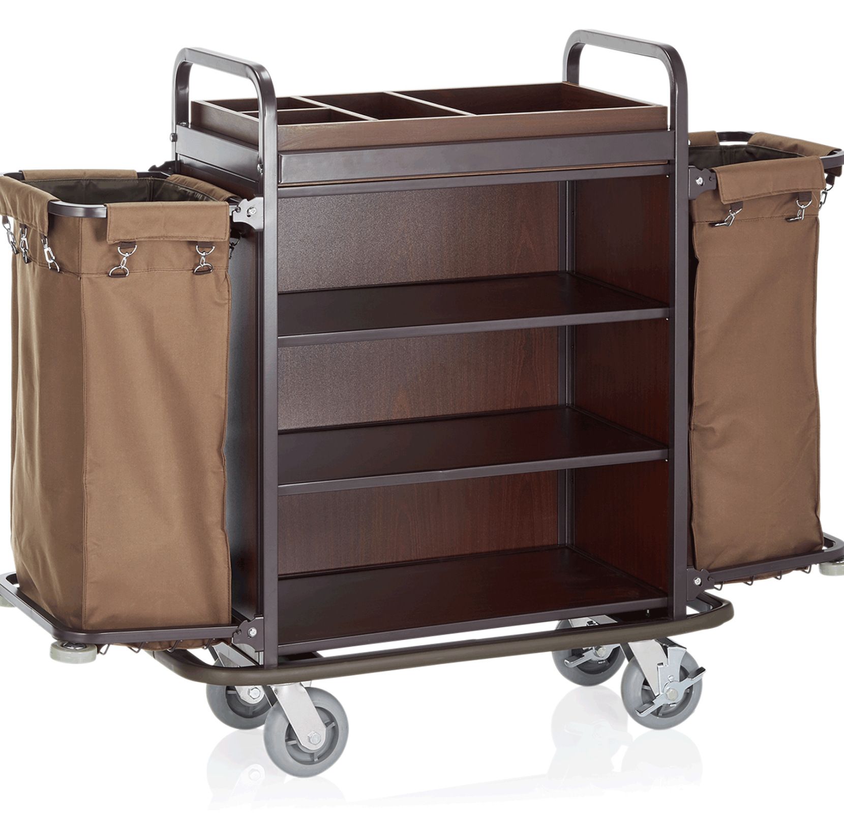 Zimmerservicewagen, 146x50x120cm aus Stahlrahmen lackiert Zimmerservicewagen, 146x50x120cm aus Stahlrahmen lackiert