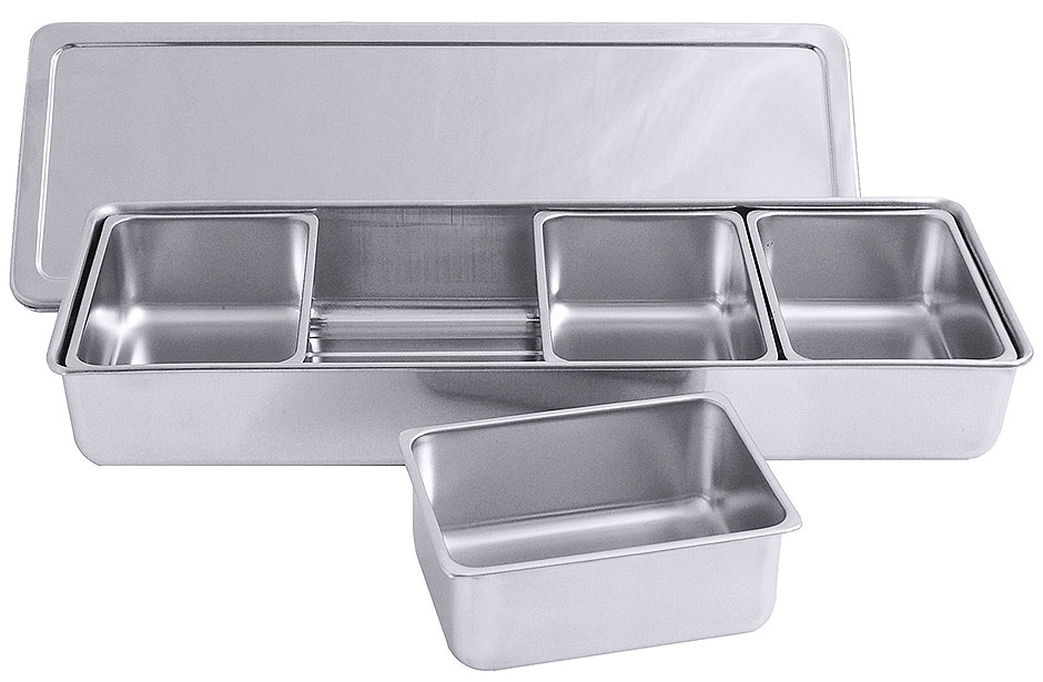 Zutatenbehälter - Maße 40,0 x 14,0 cm - Portionsgröße 0,75 Liter