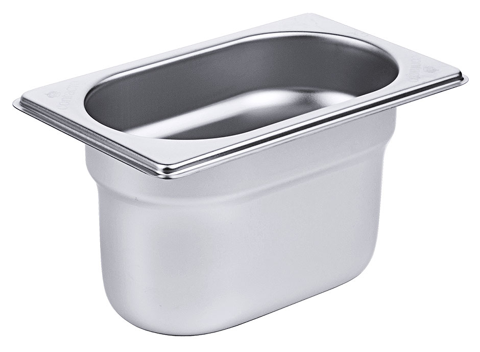 GN Behälter GN 1/9 - 100 mm tief - 1,00 Liter Volumen GN Behälter GN 1/9 - 100 mm tief - 1,00 Liter Volumen