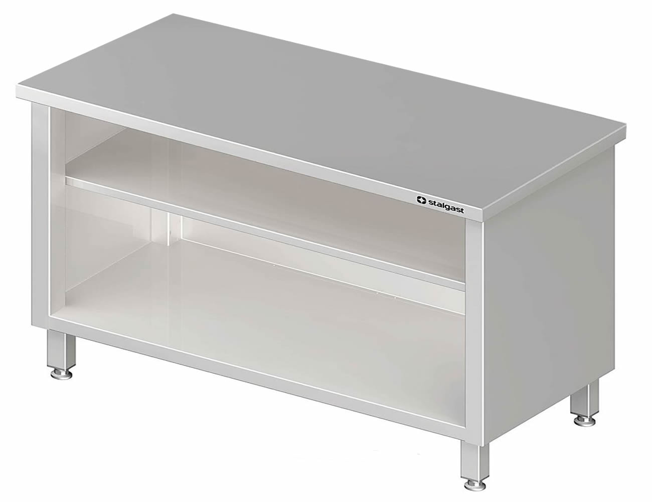 Arbeitsschrank offen, 190x60x85cm, mit Zwischenboden, ohne Aufkantung