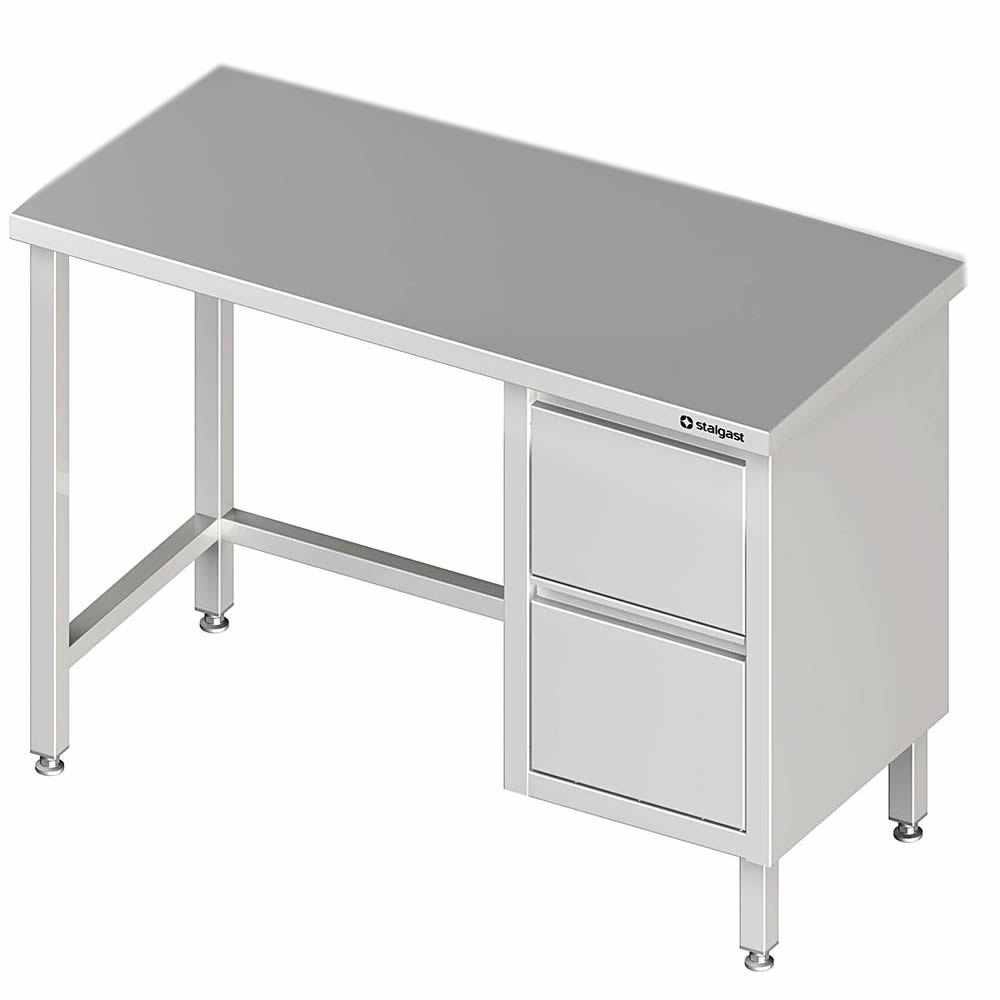 Arbeitstisch o, Boden, 280x60x85cm, 2 Schubladen rechts Arbeitstisch o, Boden, 280x60x85cm, 2 Schubladen rechts