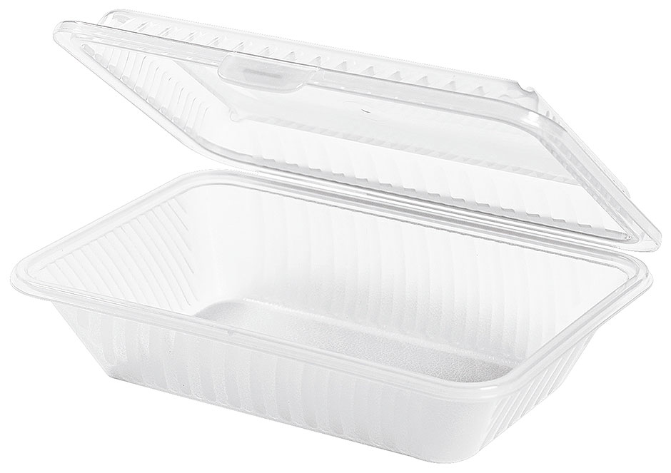 Mehrwegschale weiß - 23,5 x 17,0 x 7,0 cm Mehrwegschale weiß - 23,5 x 17,0 x 7,0 cm