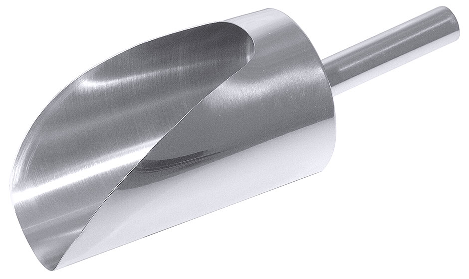 Mehlschaufel Ø Schaufel 13 cm - Volumen 1,65 Liter Mehlschaufel Ø Schaufel 13 cm - Volumen 1,65 Liter