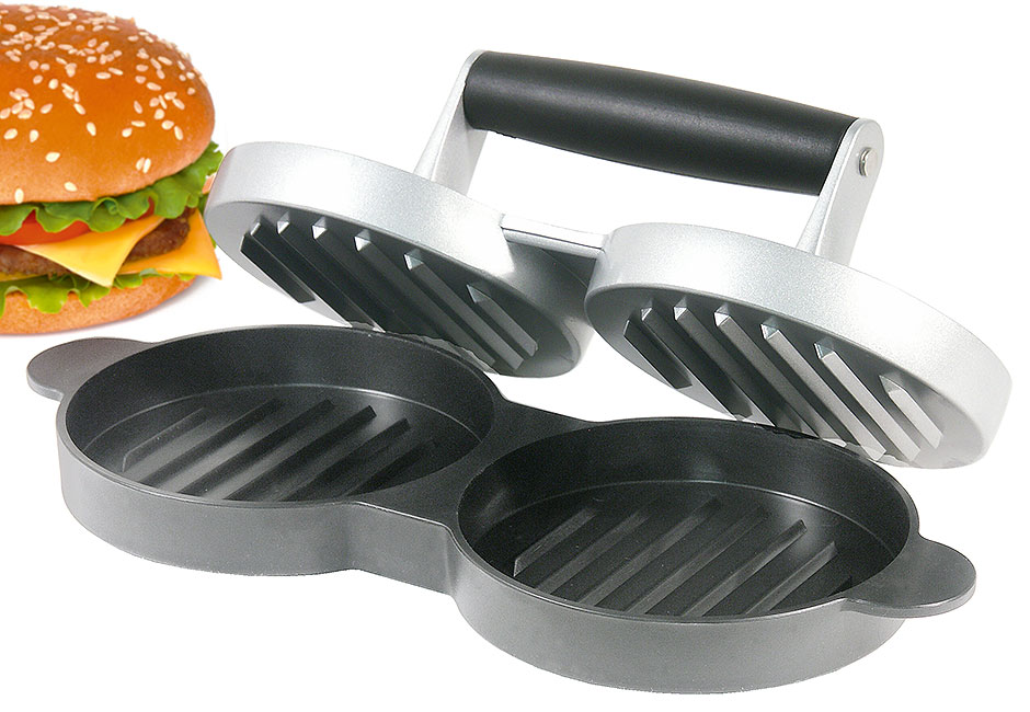 Hamburgerpresse doppelt 28 cm