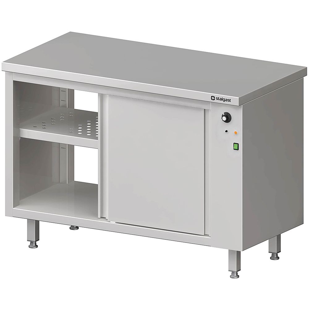 Durchreiche-Wärmeschrank mit Schiebetüren 1600x700x850 mm Durchreiche-Wärmeschrank mit Schiebetüren 1600x700x850 mm
