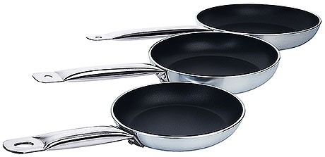 Bratpfanne Antihaft Ø 28 cm - Höhe 5,0 cm - Stiellänge 28,0 cm