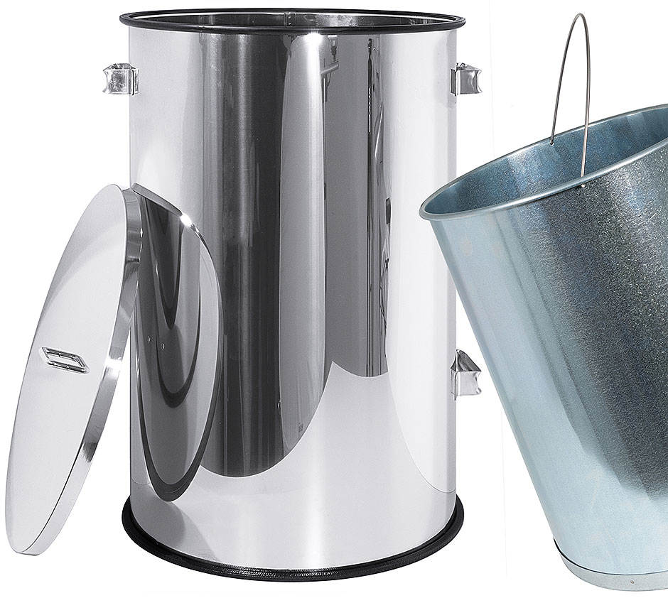 Abfallbehälter mit Deckel Ø 40,0 cm - Volumen 70,0 Liter Abfallbehälter mit Deckel Ø 40,0 cm - Volumen 70,0 Liter