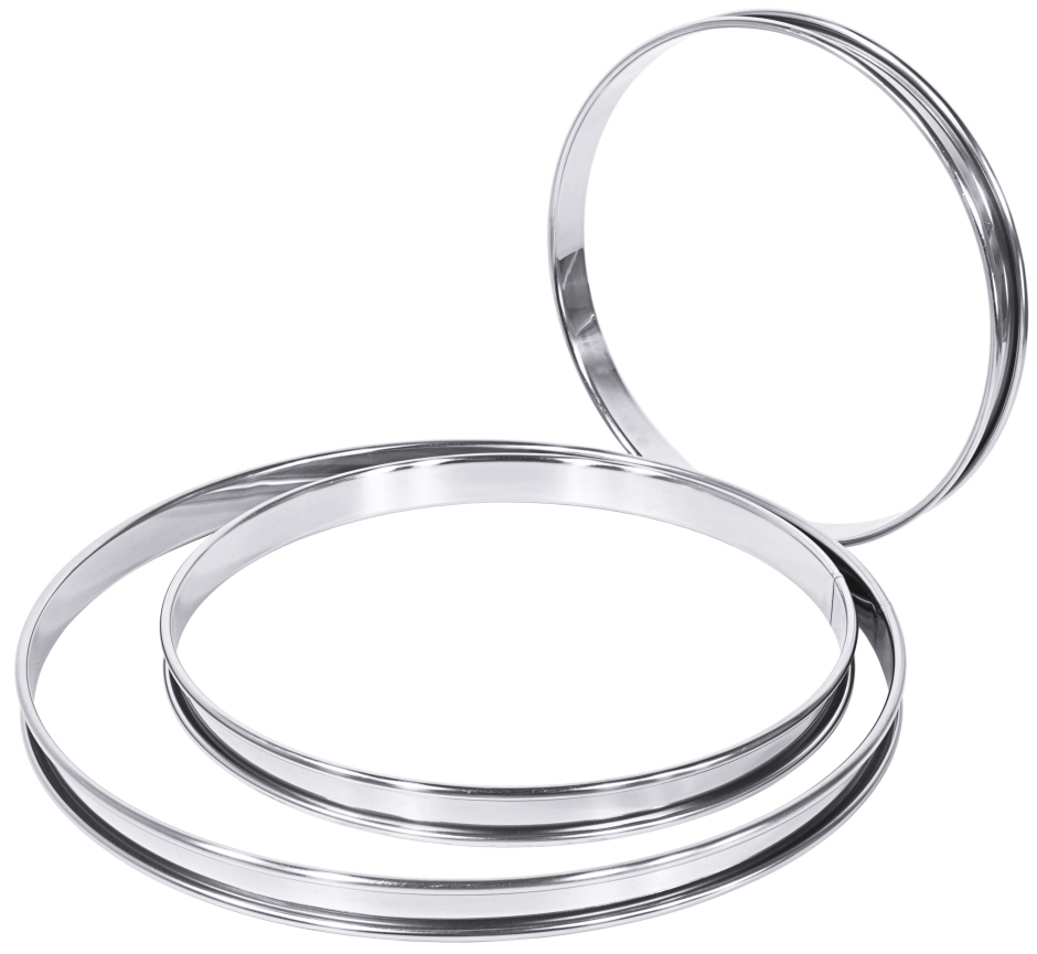Tortenring flach Ø 28,0 cm aus Edelstahl 18/0