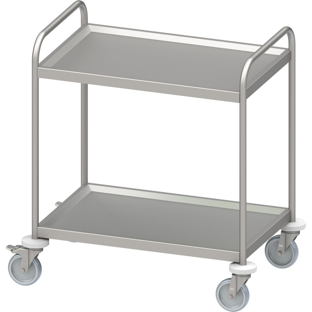 Servierwagen "PRO" mit zwei Böden 120x60x95cm Servierwagen "PRO" mit zwei Böden 120x60x95cm