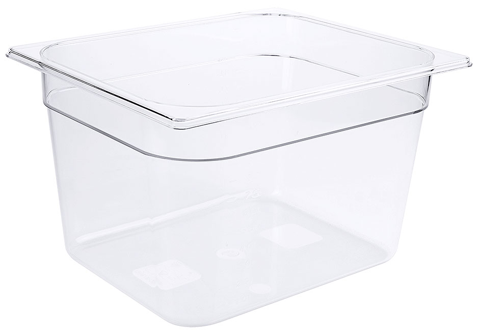 GN Behälter 1/2 - Polycarbonat - 200 mm tief - Volumen 12,0 Liter