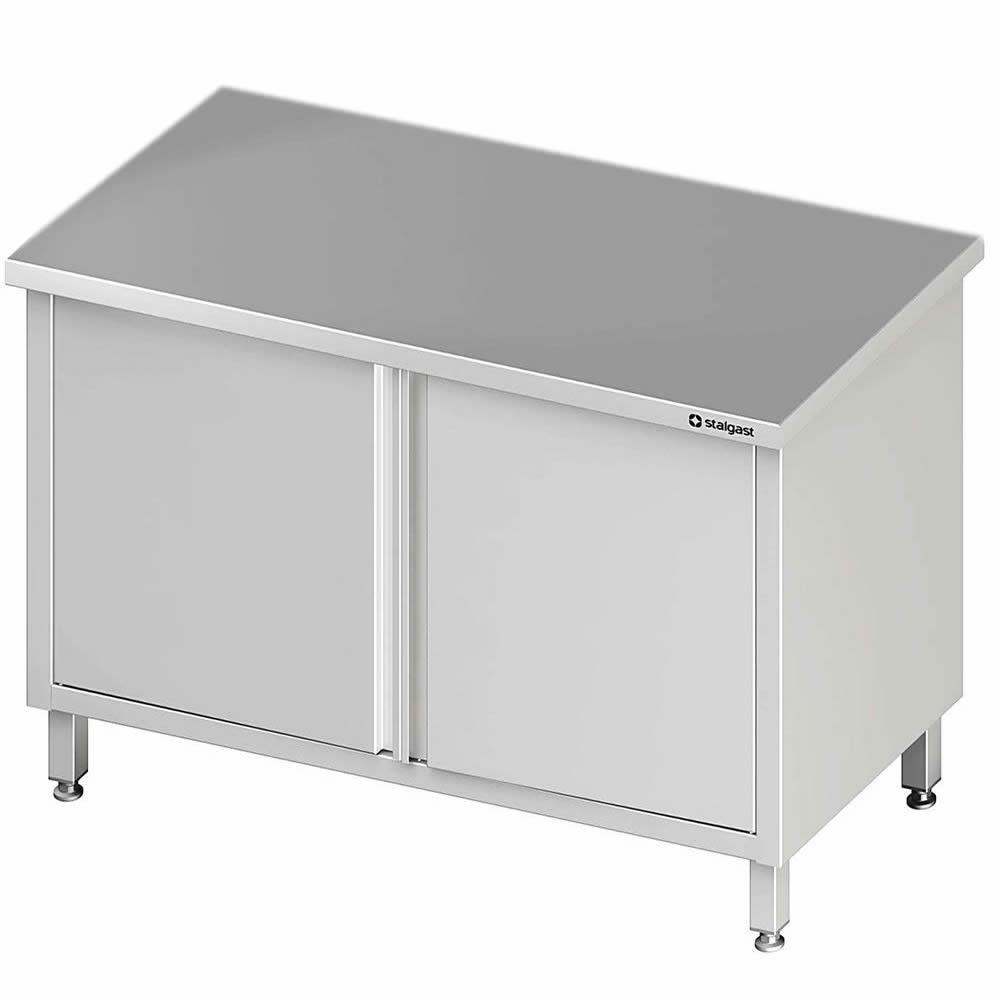 Durchreicheschrank mit 2x2 Flügeltüren, 80x70x85cm