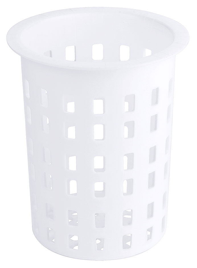 Contacto - Besteckköcher Ø 10,0 cm - Polyethylen weiß Contacto - Besteckköcher Ø 10,0 cm - Polyethylen weiß