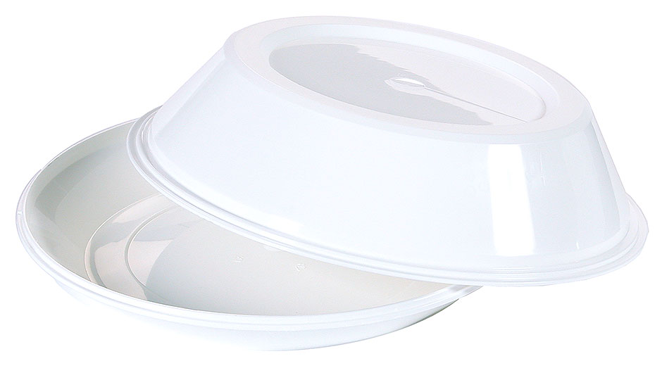 Warmhalte Set weiß Ø 28,5 cm - Höhe 10 cm Warmhalte Set weiß Ø 28,5 cm - Höhe 10 cm