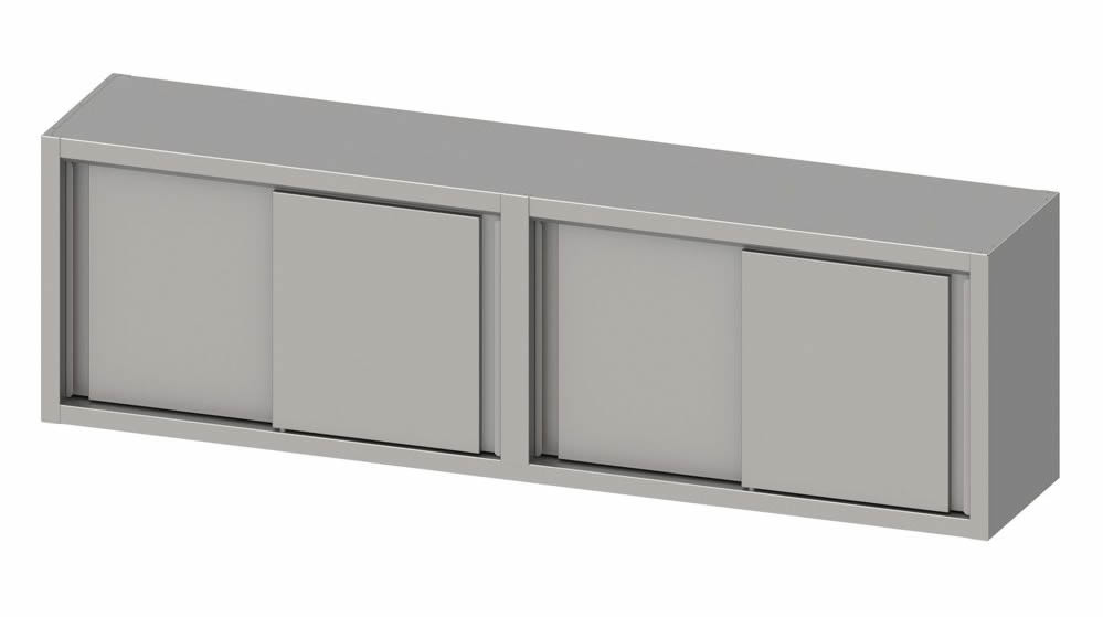 Hängeschrank mit 2+2 Schiebetüren 2000x400x600mm
