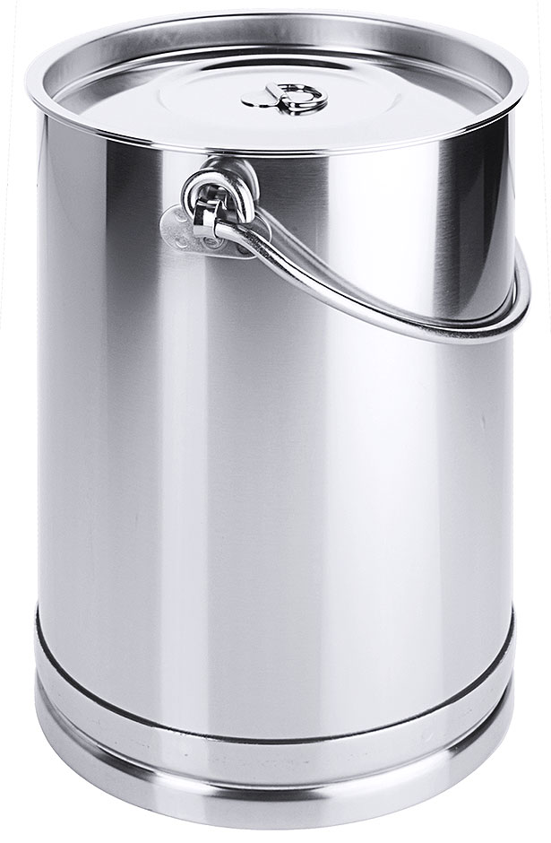 Eimer zylindrisch Ø 20,0 cm mit 8 Ltr, Volumen, mit Bodenreif Eimer zylindrisch Ø 20,0 cm mit 8 Ltr, Volumen, mit Bodenreif