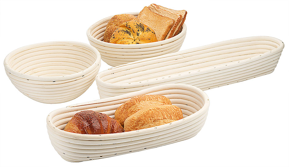 Gärschale - 20,0 x 7,0 cm - für 0,5 kg rundes Brot