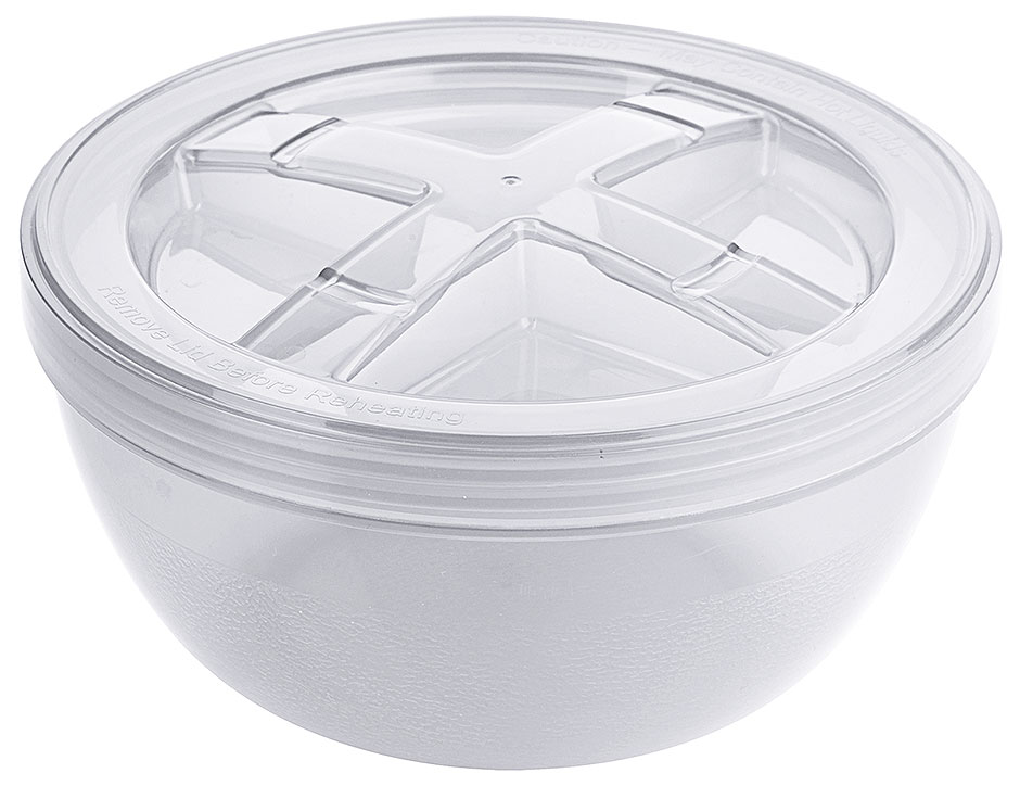 Mehrwegbehälter weiß - 950ml - für Suppe